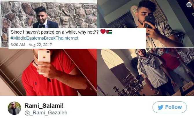 Mideast tweeps use trending hashtag to flood Twitter with selfies