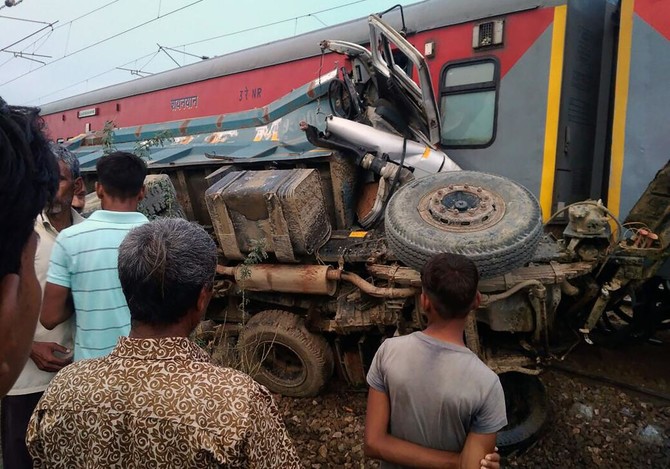 At least 42 injured in rail accident in northern India