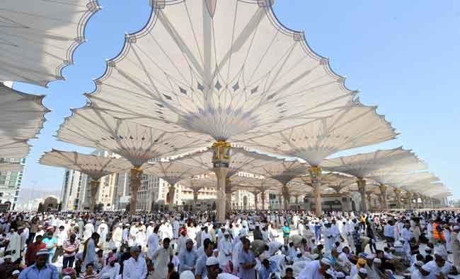 World’s largest umbrellas to be installed at Makkah Grand Mosque