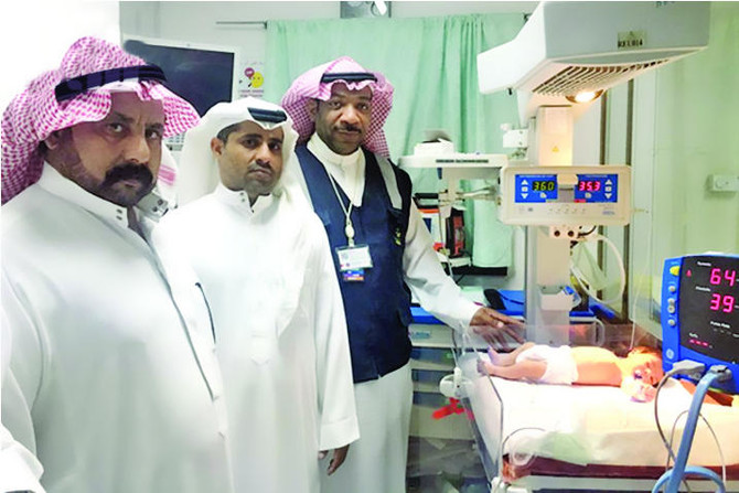 Riyadh security forces find baby boy abducted from Al-Kharj hospital