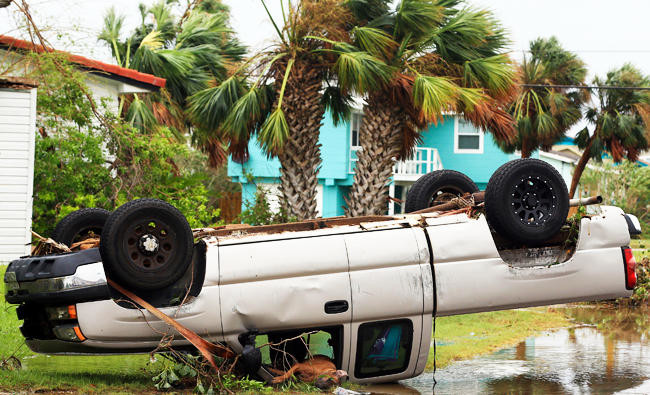 Storm Harvey threatens Texas with ‘catastrophic’ floods, one dead