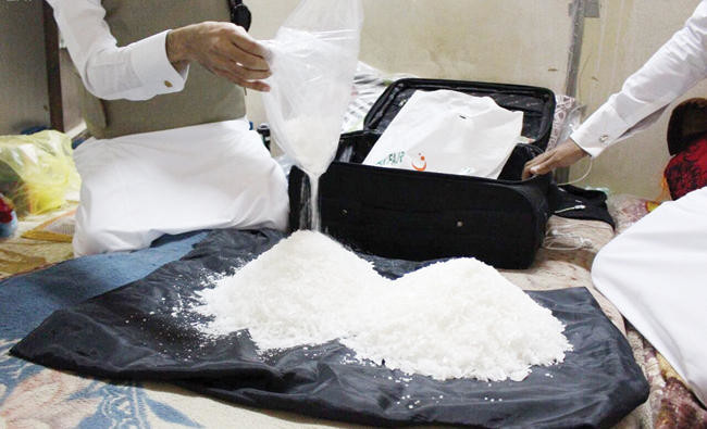 Shabu narcotic-trafficking cell busted in Jeddah