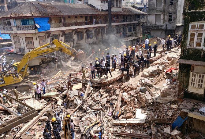 Old Mumbai building overdue for demolition collapses, killing 21