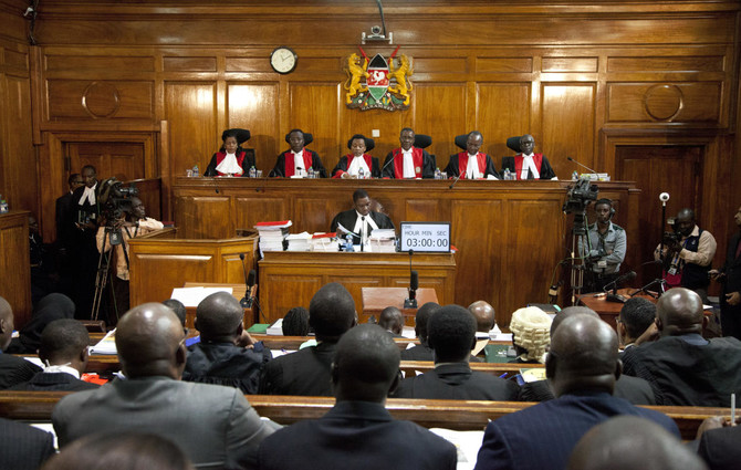 Kenyan Judges Slam Kenyattas ‘veiled Threats After Poll Win Arab News 