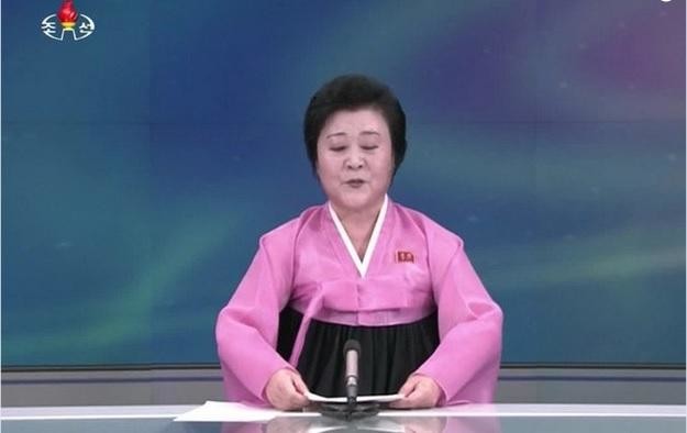 Lady in pink: The Internet cannot get over this veteran North Korean news anchor