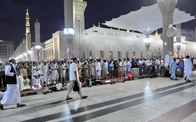 Pilgrims in Madinah after a successful Hajj | Arab News