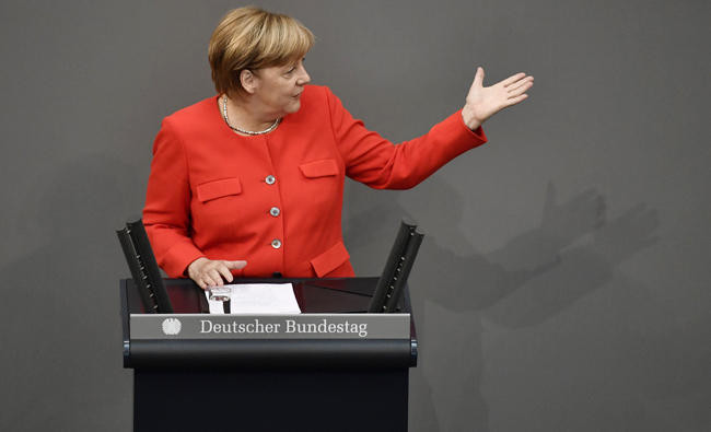 Germany is at a crossroads now, says Merkel