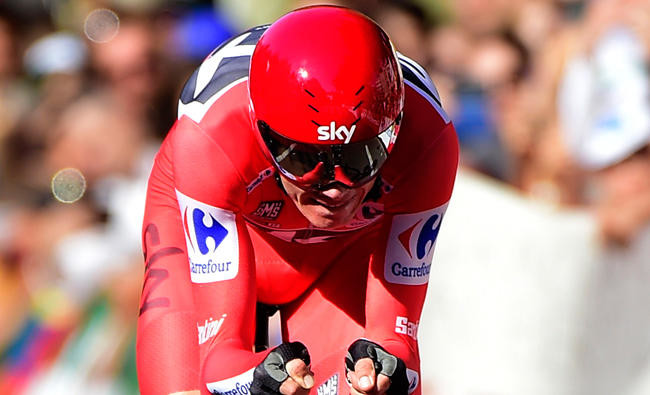 Froome rules time trial for commanding Vuelta lead Arab News