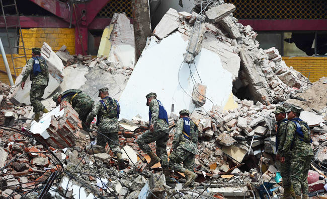 32 dead in Mexico’s biggest earthquake in a century