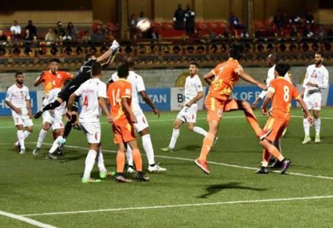 Palestine leads Asian Cup group with win over Bhutan