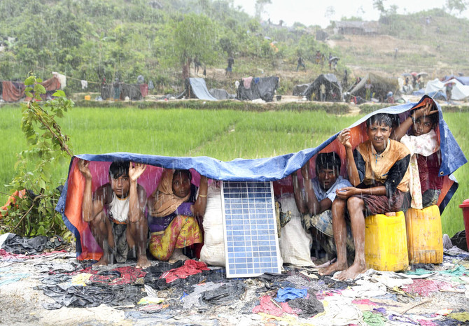 Rain and evictions add to Rohingya misery