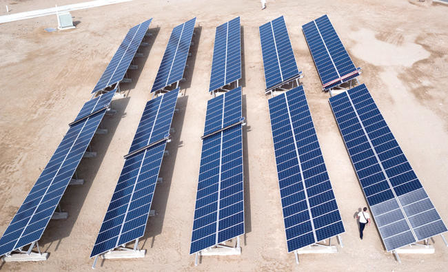 Saudi Aramco licenses solar array cleaning technology to NOMADD