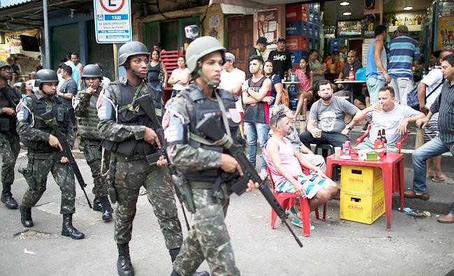 Brazil army deploys in Rio slum as drug-related violence worsens