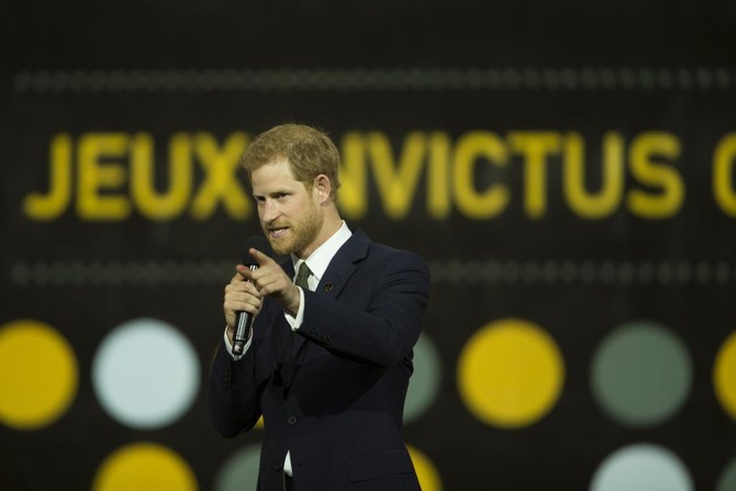 Prince Harry launches Invictus Games, girlfriend Meghan Markle attends