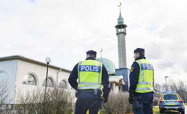 Sweden arrests man over arson attack on mosque