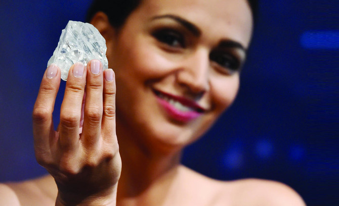 World's biggest sale uncut diamond