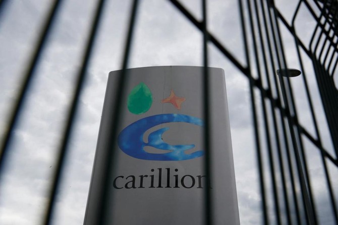 Britain’s Carillion lifted by Middle East bid report