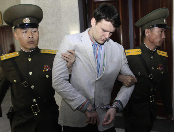 N. Korea accuses ‘old lunatic’ Trump of exploiting Warmbier death