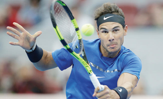 Nadal advances to China Open quarterfinals