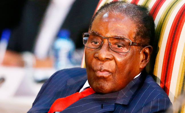 Mugabe’s likely successor suffers poisoning; Grace Mugabe denies hand