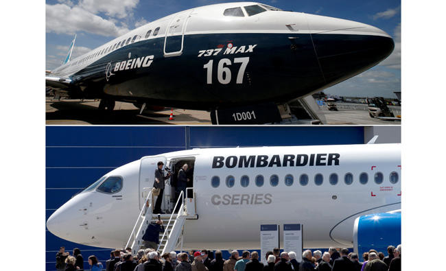 Bombardier hit by 300% hike in duties after Boeing complaint