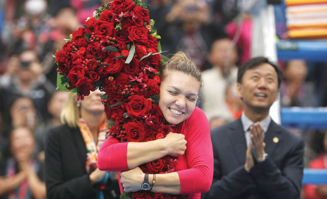 Halep eyes first Grand Slam after rise to No. 1