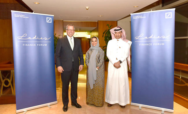 Deutsche Bank launches Ladies Finance Forum in Riyadh