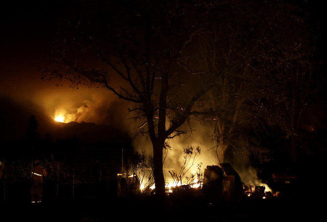 Wildfires kill 15, destroy 1,500 homes and other buildings in California