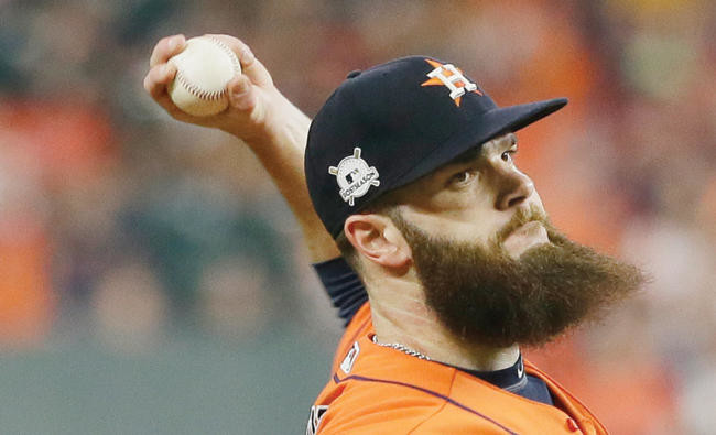 Dallas Keuchel strikes out 10 to lead Astros to 2-1 defeat of