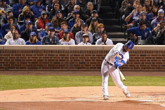 Baseball: Win over Cubs puts Dodgers on brink of World Series berth