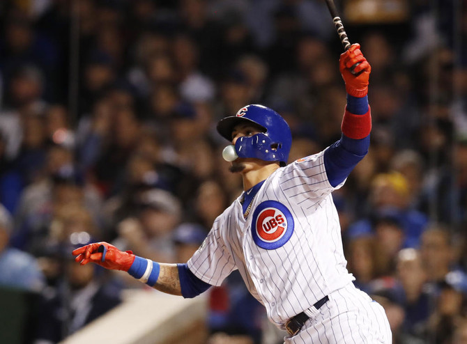 Baseball: Baez homers twice, Cubs edge Dodgers to avoid sweep