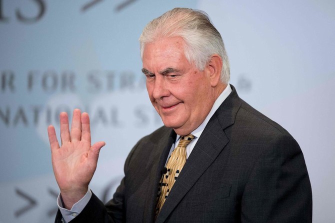 Tillerson to visit Saudi Arabia, Qatar, Pakistan, India, Switzerland