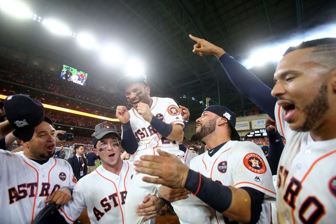 The Houston Astros are the world champions in baseball