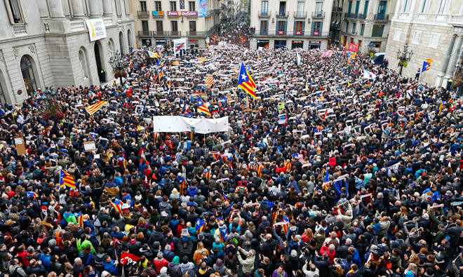 Tension escalates as Catalan strike demands leaders’ release