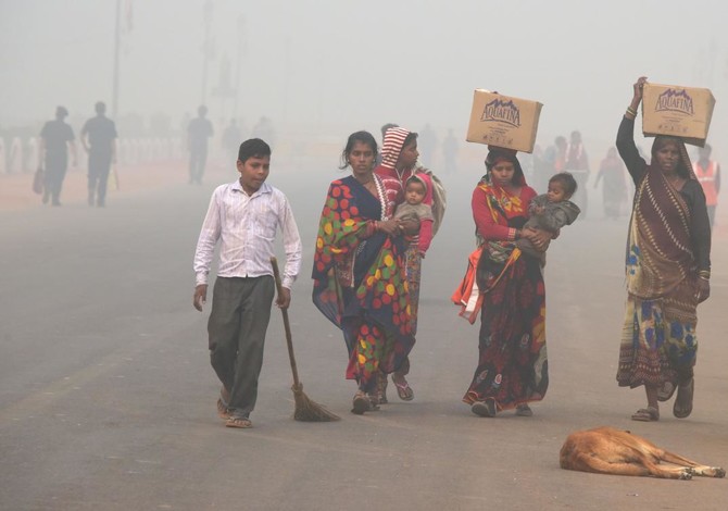 New Delhi Declares Emergency As Toxic Smog Thickens By The Hour Arab News 9126