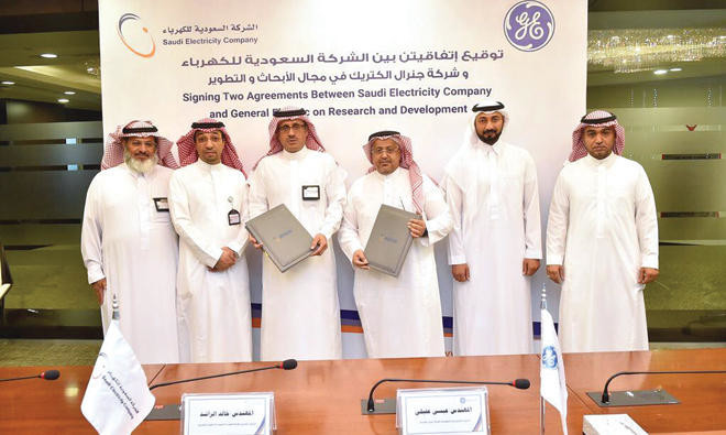 SEC, GE Power partner to promote research in power sector | Arab News