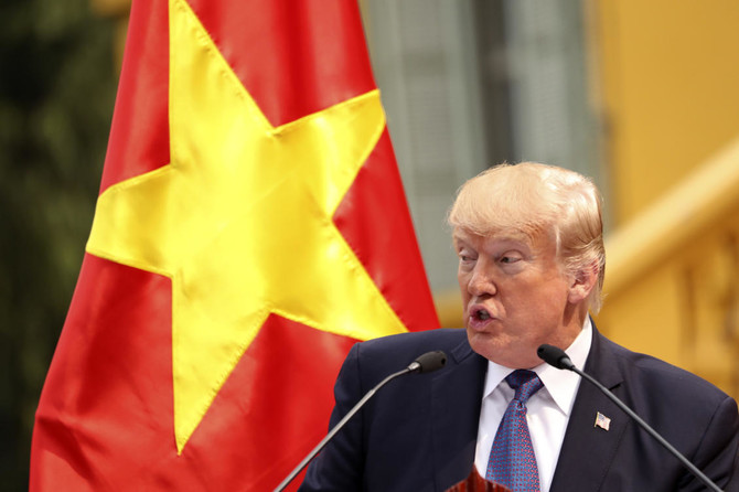 Trump in Vietnam offers to ‘mediate’ on South China Sea dispute