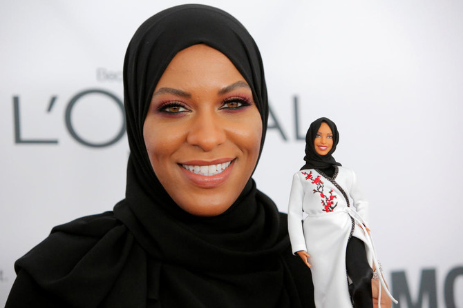 Barbie makes doll of hijab-wearing Olympian Ibtihaj Mohammed