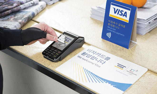 Visa introduces new payment wearables for Winter Olympics fans