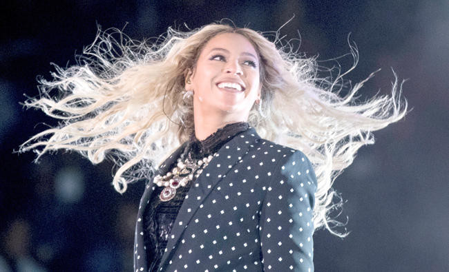 Beyonce is 2017’s highest-paid woman in music