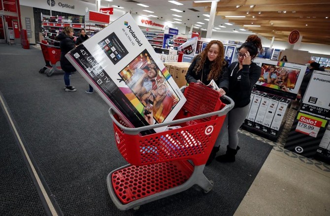 US online sales surge as shoppers splurge on eve of Black Friday