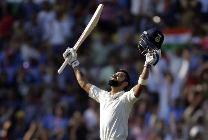 Kohli double century puts India in command of 2nd Test