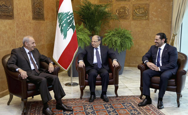 Hariri says Hezbollah must remain neutral to ensure Lebanon moves forward