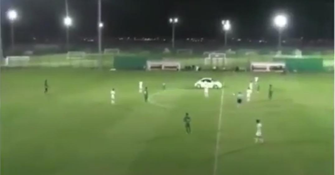 Red car-d! UAE football match halted after driver invades pitch