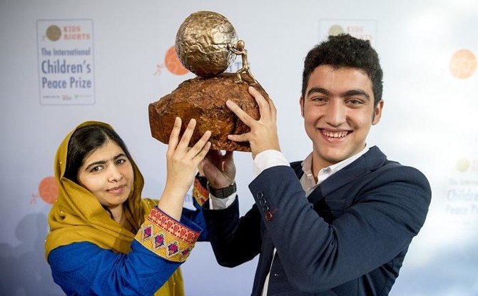 Syrian teen pleads for ‘a chance’ at kids peace prize