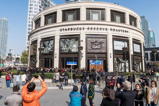 Perk up, Shanghai: Crowds throng world’s biggest Starbucks