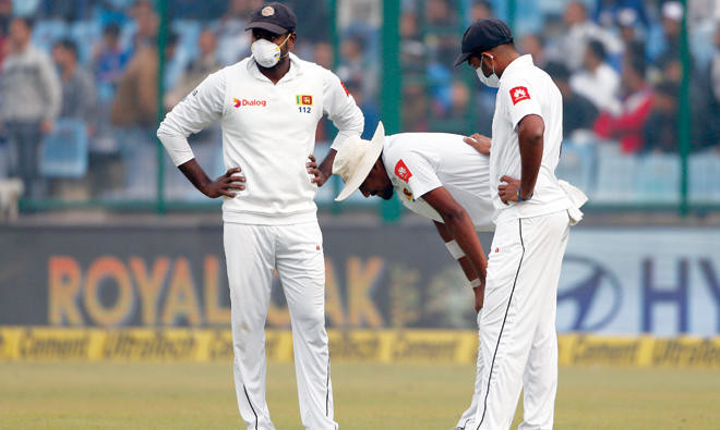 Sri Lanka complains to ICC on air pollution at Delhi game