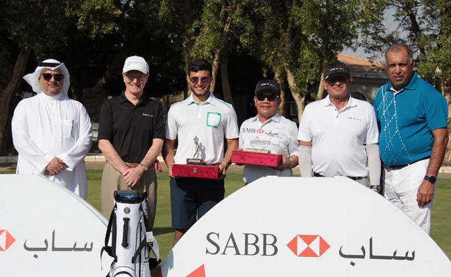 Salhab shoots career-best 68 to win SABB Golf Championship