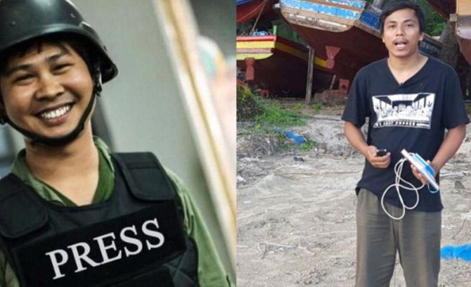 Press group says Myanmar journalists arrested over documents