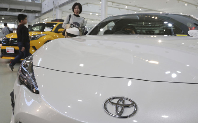 Toyota says it sold 10.35 million vehicles this year